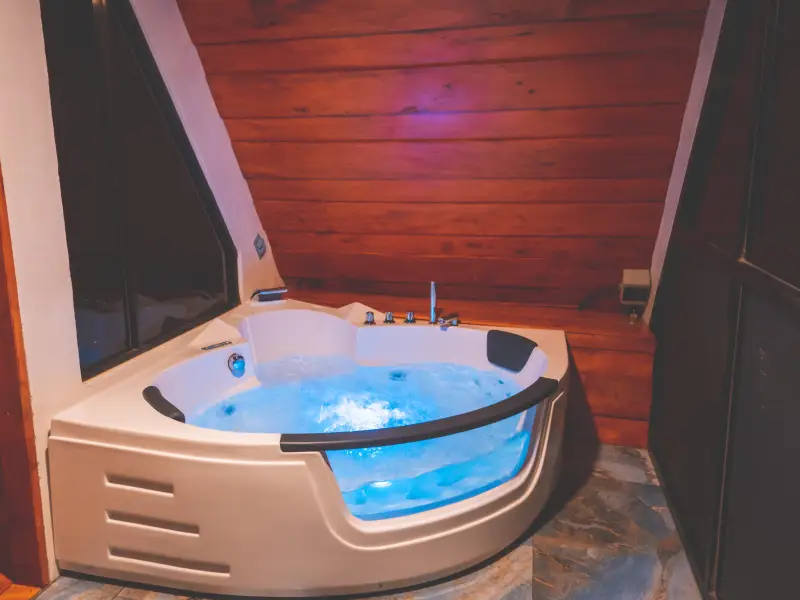 jacuzzi del chalet
